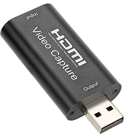 Video Capture Card, USB 2.0 HD Video Capture Device, Portable Video Converter Acquisition Card, Computer Supplies for Windows/Android/OS X