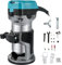 VEVOR Rifilatore Fresatrice Verticale per Legno Elettrica, 220V 710W Velocità 13000-33000 RPM Fresatrice Rifilatore Multifunzione per Scanalatura del Legno, Formatura di Bordi, Intaglio del Legno