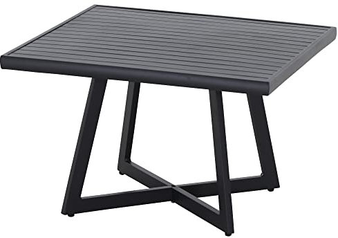 Siena Garden Alexis Tisch, 70x70x45cm Aluminium, matt anthrazit