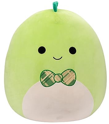 Squishmallows SQCR04220 - Danny der Dino mit Fliege 50 cm, offizielles Kelly Toys Plüsch, superweiches Kuscheltier
