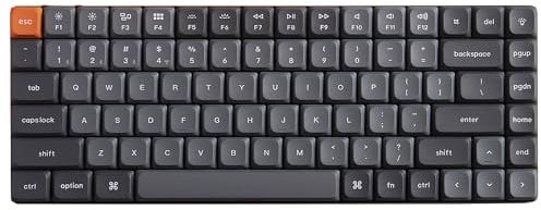 Keychron K3 Max QMK Programmable Custom Wireless Keyboard, US ANSI Layout Ultra-Slim Bluetooth Wired Gaming Keyboard with RGB Backlits, Low-Profile Gateron Brown Switch for Mac Windows Linux