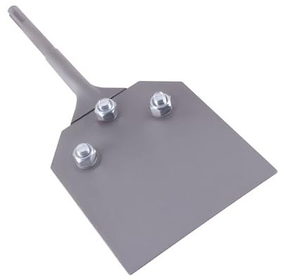 ONLISUM Spachtelmeißel Sds Plus Meißel 250x100mm, Fliesenmeißel SDS Plus Bodenschaber zum Reinigen von Fliesenkleber, Kleber, Teppich, Farbe