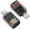Adattatore da USB a USB C (Confezione da 2), Convertitore Tipo C Maschio a A 3.2 Femmina, Thunderbolt 3 OTG per MacBook, Samsung e Altri Dispositivi Tipo-C