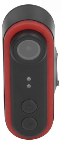 Bike Rear View Camera, 2 in 1 Design Bike Camera with Tail Light 150 Degree Wide Angle Water Resistant Rear Cycling Camera with 6 Lighting Modes Tail Light