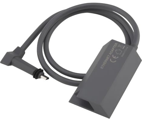 BOOBRIE Starlink Ethernet Adapter V2 1M for Starlink Gen 2 1000Mbps High-Speed Starlink to RJ45 Gigabit Wired Network Adapter for Starlink Satellite Internet V2