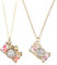 Asukohu Collana con ciondolo a forma di macchina fotografica, collana con fotocamera squisita, scintillante catena per clavicola, gioielli per donne, Metallo