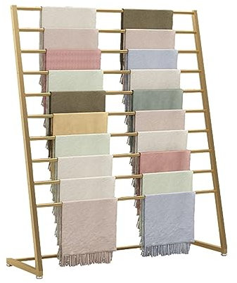 Metall-Kleiderbügel für Hijab-Kleiderbügel, Schals, bodenstehend, für Anzüge, Hosen, Verkaufsständer, Hänge-Organizer, Regal für Bettlaken und Seidenschals