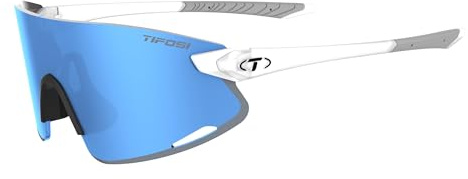Tifosi Optics Vogel XC Sonnenbrille (Satin Clear, Sky Blue Mirror)