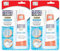 Clear Silicone Sealant - Multipurpose Waterproof Transparent Sealant for Bathroom & Kitchen - 2 x 70g Tubes