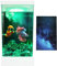 Betta Aquarium-Starter-Set, Mini-Tank mit Filter, LED-Beleuchtung, kleine Tischplatte, Arbeitszimmerdekoration, Bürolandschaft, kompakter Wasserraum