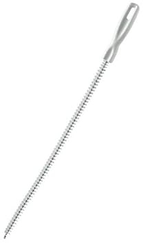 Hitchuey Pulitore per scarico, 45 cm, in metallo, detergente flessibile per lavello e tubi da cucina, spazzola a spirale per lavello, vasca da bagno, scarico e scarichi intasati