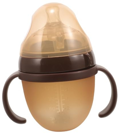 FIXOSHEE Biberon Silicone Anti-colique Garçon Fille Léger Portable Confortable pour Allaitement Garçon Fille