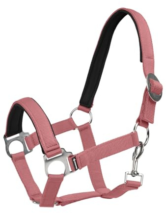 4HORSES Halfter Sofia Neoprene, weiche Polsterung und stufenlos verstellbar | Neoprenpolster an den Kontaktstellen, stufenlos einstellbarer Genickriemen, robuste Ausführung für den Stallalltag
