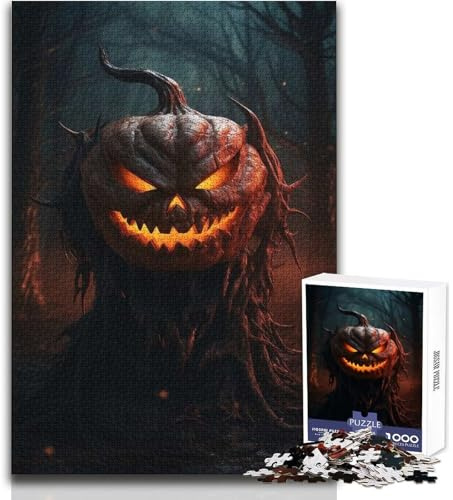 Unseen Evil–1000-teiliges Puzzle für Erwachsene–Interaktives Lernspiel–Tolle Geschenkidee–Größe: 38x52cm