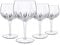 Luigi Bormioli Mixology Spanish Gin & Tonic Glas 4er Set - 800 ml Volumen - Hochwertiges Kristallglas, Stabil & Bruchsicher, Spülmaschinengeeignet - Ideal für Longdrinks