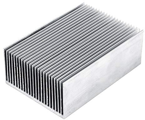 Refrigerador - 1pc Disipador de calor de aluminio, Enfriamiento del disipador de calor, Para amplificador de Led Transistor Ic Module 100 * 69 * 36mm