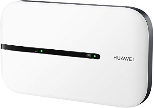 HUAWEI E5576-320 Mobile Wi-Fi 3S 4G LTE Cat4, Velocidad de Descarga 150 Mbps, Batería Recargable de 1500 mAh, No Requiere configuración, Blanco, 16 Users