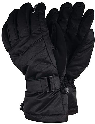 Dare 2b Damen Acute Waterproof Breathable Padded Ski and Snowboard Glove with Warm Scrim Lining Handschuhe Kinder, Schwarz, S