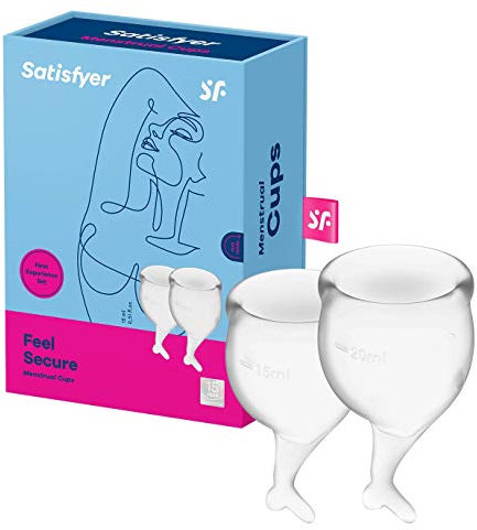 Satisfyer 'Feel Secure - Menstrual Cup Set', 15 & 20 ml