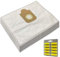 MohMus Set 10 Parfums + 10 Premium Sacs Aspirateur pour Rowenta Silence Force RO6487, RO6495, RO7476