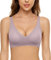 CheChury Soutien Gorge sans Armature Push Up Brassière Femme Sport Confortable Soutien-Gorge pour Quotidien Yoga - Marron - Taille M