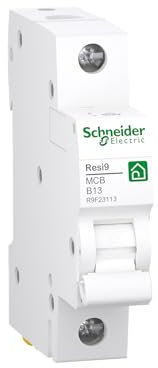 Schneider Electric Leitungsschutzschalter Resi9, 1-polig, 13A, B-Charakteristik, 6kA, Artikelnummer R9F23113