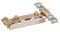 Barrette EUR'OHM de coupure de terre basse en T, Hair Clip, Classique, Multicolore, 1 unité (Lot de 1), 1 pièce, 1 unité, Femmes Adultes, Femme