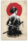 LAOAYI Japanische Geisha Samurai Kunst Gemälde Leinwand Poster Wandkunst Dekor Druck Bild Gemälde für Wohnzimmer Schlafzimmer Dekoration, 24x36inchs