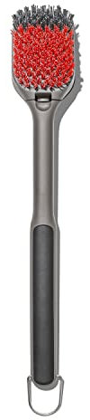 OXO, Brosse de Nettoyage à Froid en Nylon et Acier Inoxydable, Gris