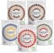 Mixed Variety Pack Gluten Free Instant Oatmeal Porridge from TGBPCo - Up to 40 Servings - Naturally Sweet & Creamy Porridge Oats - 5 x 385g Pouches - 100% Natural No Added Sugar Plant Based High Fibre