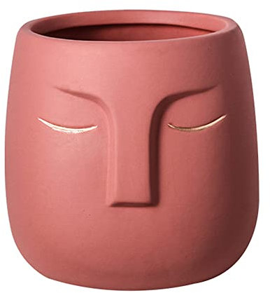AAPIE Abstrakter Charakter Blumentopf Keramik Bum Vase Skulptur Gesicht Vase Vasen Wohnkultur für Coffee Shop Company