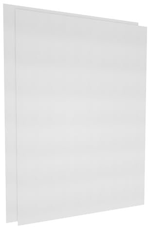 VBS 2er-Pack Malpappe 70x50cm Leinwand Keilrahmen Maluntergrund