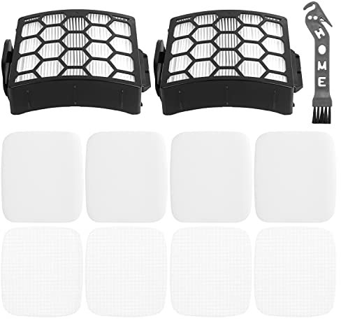 Jollsung NV602UK Filters for Shark Classic Upright Lift-Away Vacuum Cleaner NV602UK NV602UKT NV702UK NV702UKT NV612UK NV612UKT NZ690UK NZ690UKT NZ710UK NZ710UKT(NV602UK(2+4))