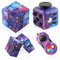 Cuackamily 3 Piezas Fidget Toys, Juguetes Cubo Antiestres Fidget Pad Juguetes Retro Controller, Infinity Cube, Juguete Antiestrés Stress Infinito Cubo para Estudio Trabajo, Regalos para Niños Adultos