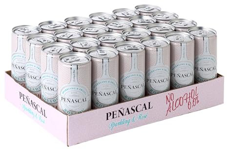 Peñascal Vino en Lata | Peñascal Sin Alcohol 0,0º | Aguja Lata 25 cl X 24 unidades