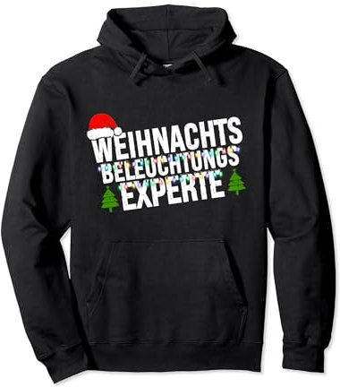 Weihnachtsbeleuchtungsexperte Lichterkette Weihnachtsdeko Pullover Hoodie