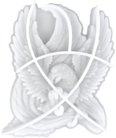 STOBOK Epoxidform Adlerform Diy Dekorative Silikonform Bastelset Gießform Modellierform Handgefertigt Flexible Werkzeug