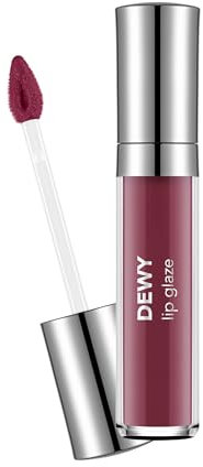 Flormar Dewy Lip Glaze - Glänzender Lipgloss mit feuchtigkeitsspendender Formel – Nicht klebrig & langanhaltend – Transparentes Finish für volle, gepflegte Lippen – 16 Cherry Blossom