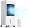 VonHaus Air Cooler – 3 Speeds, 4 Modes, Remote Control, 7hr Timer, Quiet Operation, 80W, 6L Tank, Wheels, 1.7m Cable, 4x Cooling Packs – Portable Ice Cool Fan for Home, Office, Living Room, Bedroom