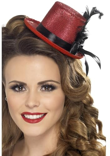 Smiffys Mini Red Tophat (Pack of 2)