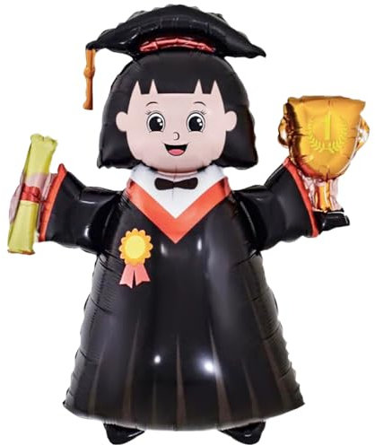 YOUYIKE Graduation Deko Luftballons, Abschluss Ballon für Abschluss Party, Absolventen Abi Feier Zeugnis Geschenk Deko Abitur Geschenke, Abschluss Luftballon Frau Bachelor Deko Ballons