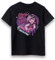 Monster High Mädchen T-Shirt | Kurzarm-Grafik-T-Shirt „Slay All Day“ für Kinder in Schwarz | Draculaura Lippenstift Love Heart TV Show Bekleidung Top | Merchandise-Geschenk aus der Mode-Cartoon-Serie