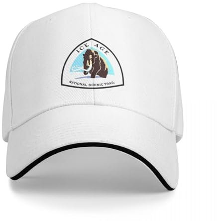 KOSOEII Basecap Ice Age Trail Cap Baseball Cap Baseball Cap Mann Mann Caps Männer Cap Luxus Damen