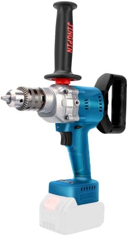 Trapano miscelatore senza fili compatibile con batteria Makita 18V, agitatore elettrico senza spazzole da 850 W con mandrino regolabile da 1,5-13 mm e manico ausiliario, trapano miscelatore per