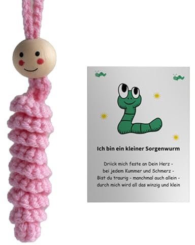 Stressabbau Grüne Gehäkelte Raupen Handgehäkelte Stressabbau Geschenke Kartenzubehör Zur Emotionsunterstützung