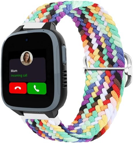 Armband Nylon für Xplora X5 Play/Kidzi/XGO 2 / XGO 3, Sport Armbänder Uhrenarmband, Ersatzarmband für Huawei Watch Fit Mini