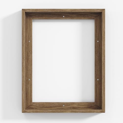 Venusmiles Canvas Frame 11x14 Frame for Canvas Painting Floating for 1 Deep, Floater for Canvas Artist Panel Oil Painting Wall Art Décor, Vertical or Horizontal Picture Wall Decor, Natural