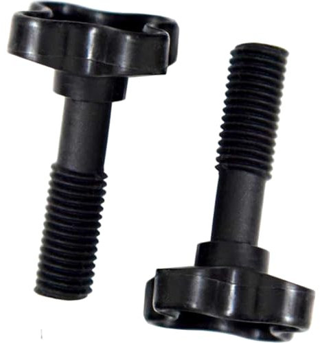1 Pair Plastic Screws for Patio Swing Canopy Replacement Black Plastic Screws for Swing Canopy in Garden, Porch & More, Outdoor with