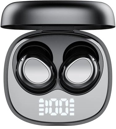Doubc Mini Schlafkopfhörer Bluetooth 5.4 Kopfhörer, 2025 Neue in Ear Kopfhörer Kabellos mit 45 Stunden Akkulaufzeit, Weiche Ohrhörer Schlafen Sleepbuds, Sanfter Klang Bequem Tragen ohne Druckgefühl