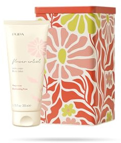Pupa Crema Corpo Flower Artist Body Lotion Rosa, Vaniglia e Bergamotto - Kit con Scatola Colorata in Metallo Idonea al Contatto con gli Alimenti, Idea Regalo (001 Enchanting Rose, 200ml)